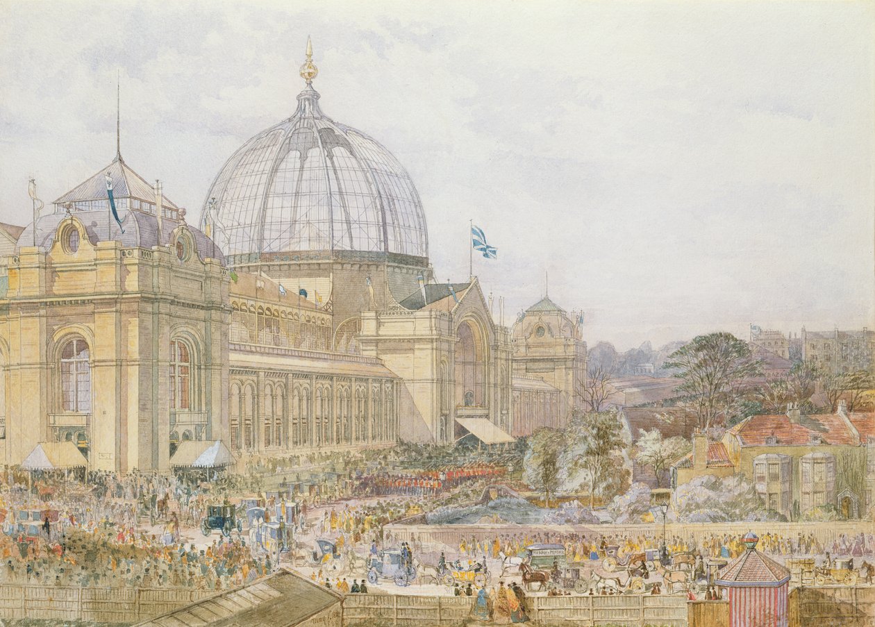 Wystawa Międzynarodowa, 1862: Oficjalne otwarcie autorstwa Edward Sheratt Cole