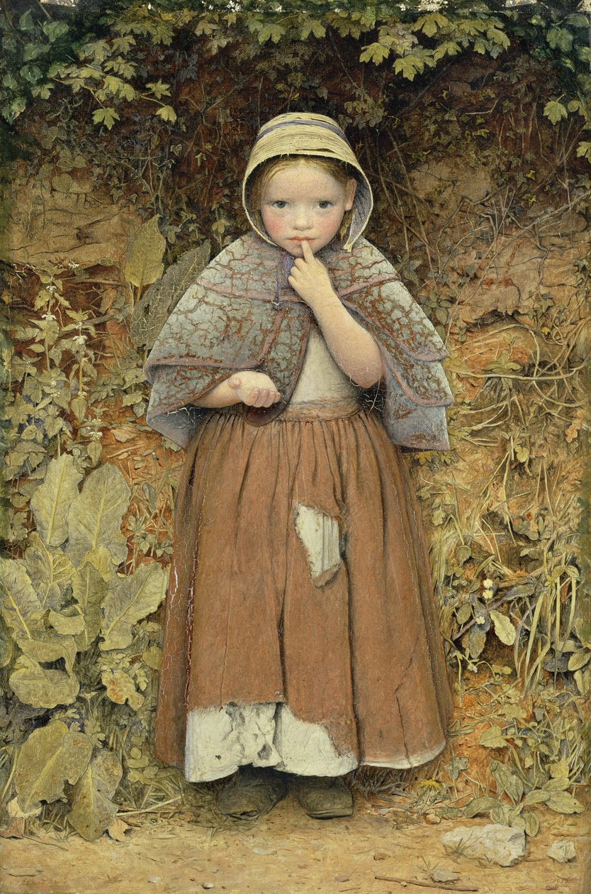 Żebrak na ścieżce, 1856 autorstwa Edward Thompson Davis