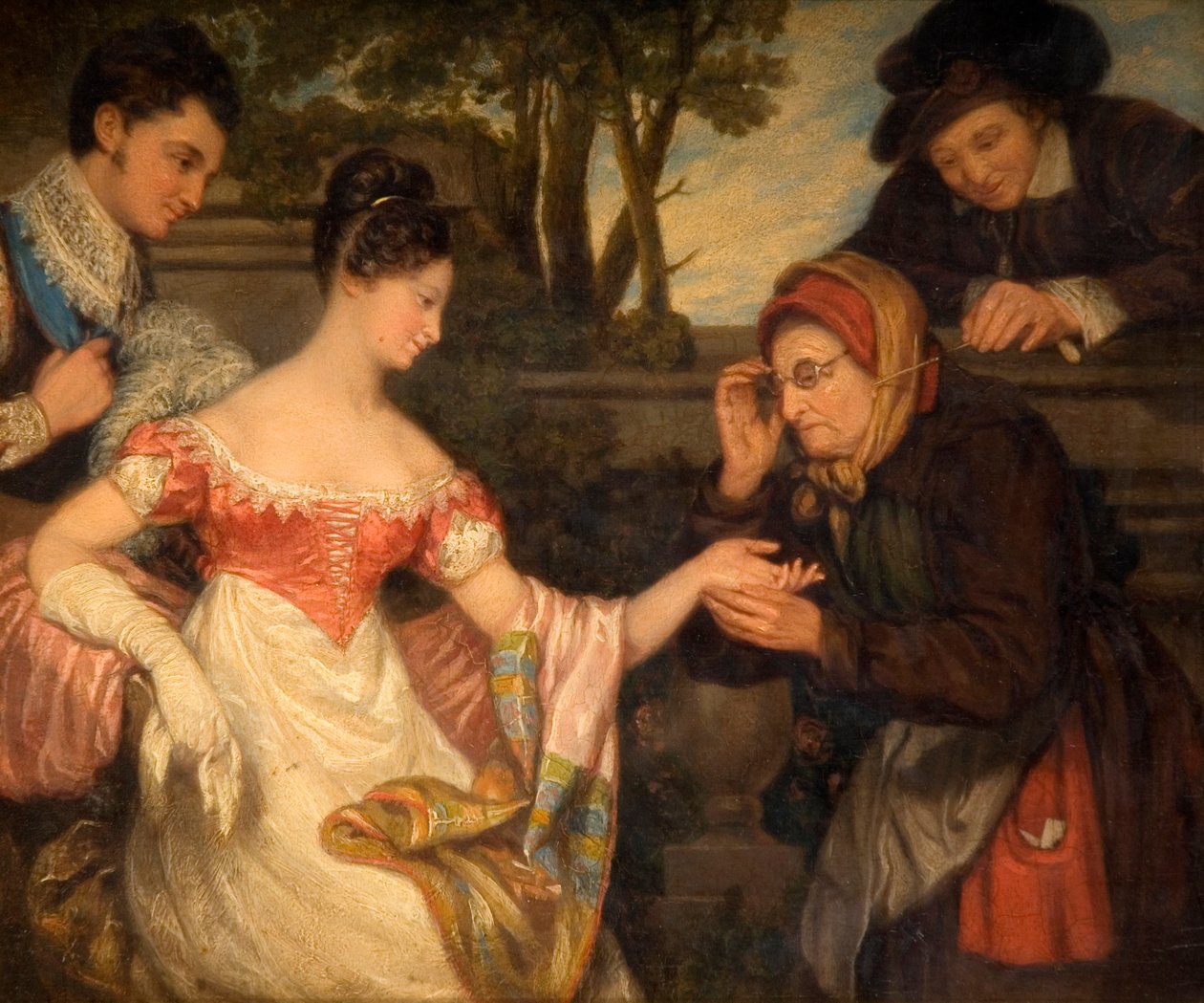 Wróżbita autorstwa Edward Villiers Rippingille