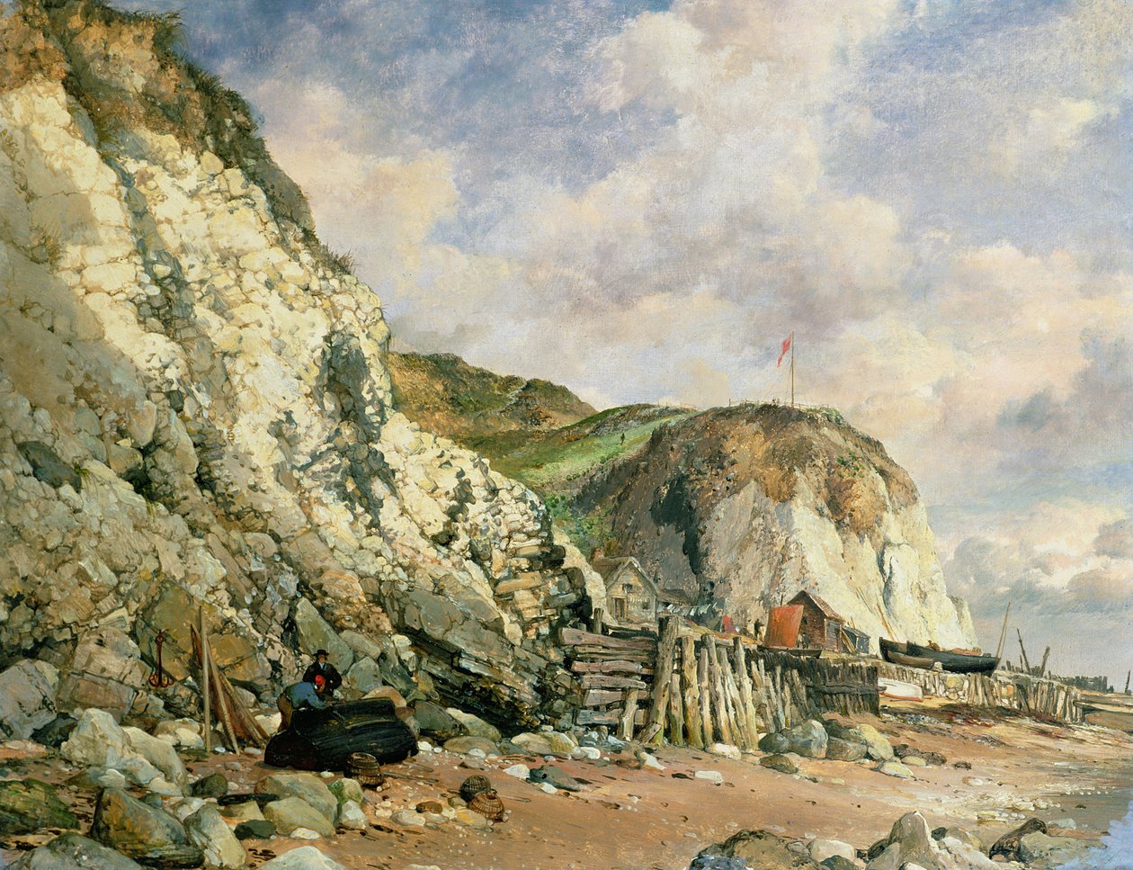 Bonchurch autorstwa Edward William Cooke