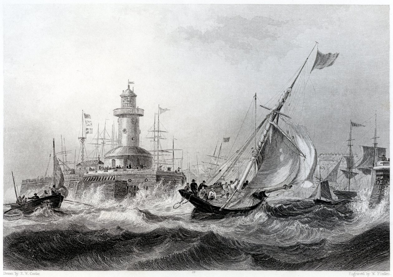 Ramsgate, 1840 autorstwa Edward William Cooke