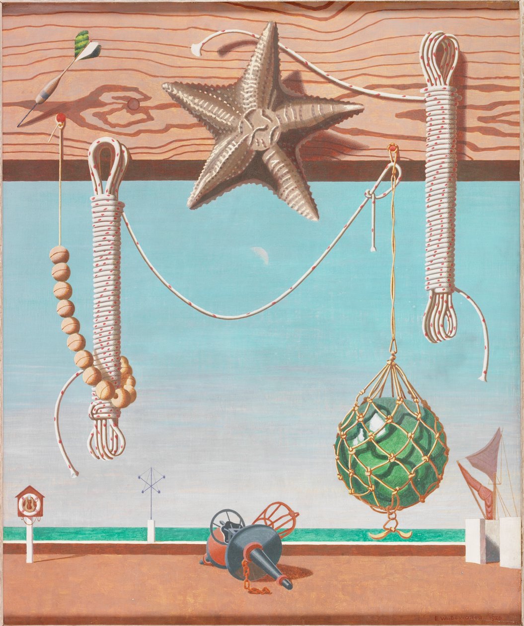Zestaw morski autorstwa Edward Alexander Wadsworth