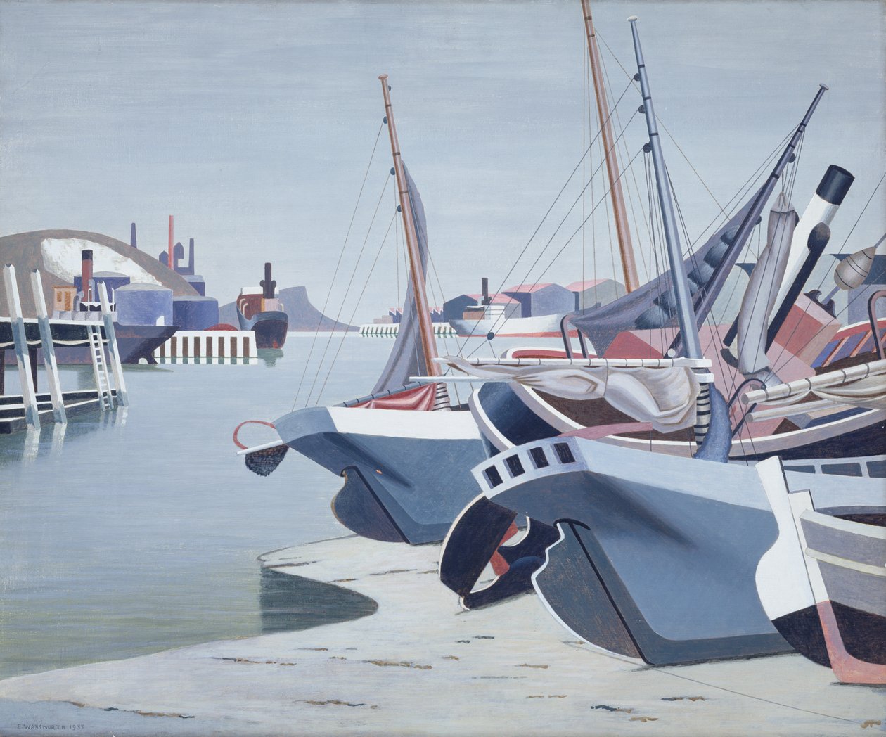 Kryzys autorstwa Edward Alexander Wadsworth