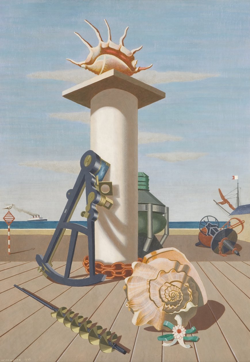 Ofensywa autorstwa Edward Alexander Wadsworth