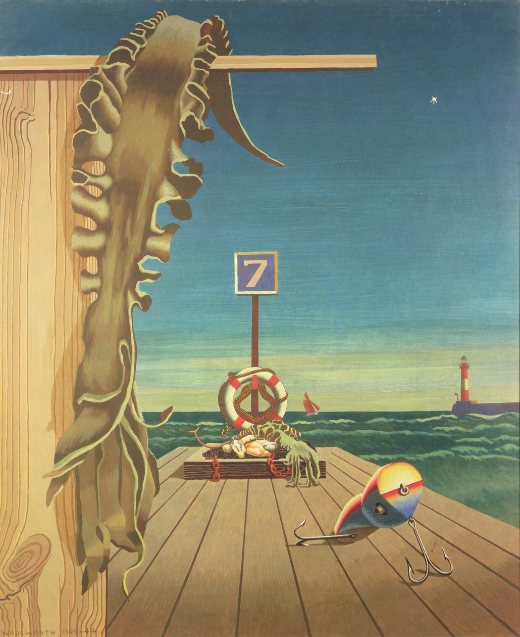 Jutrzejszego ranka autorstwa Edward Alexander Wadsworth