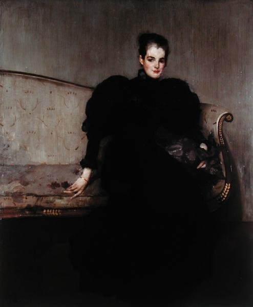 Pani Helen Walton (olej na płótnie) autorstwa Edward Arthur Walton