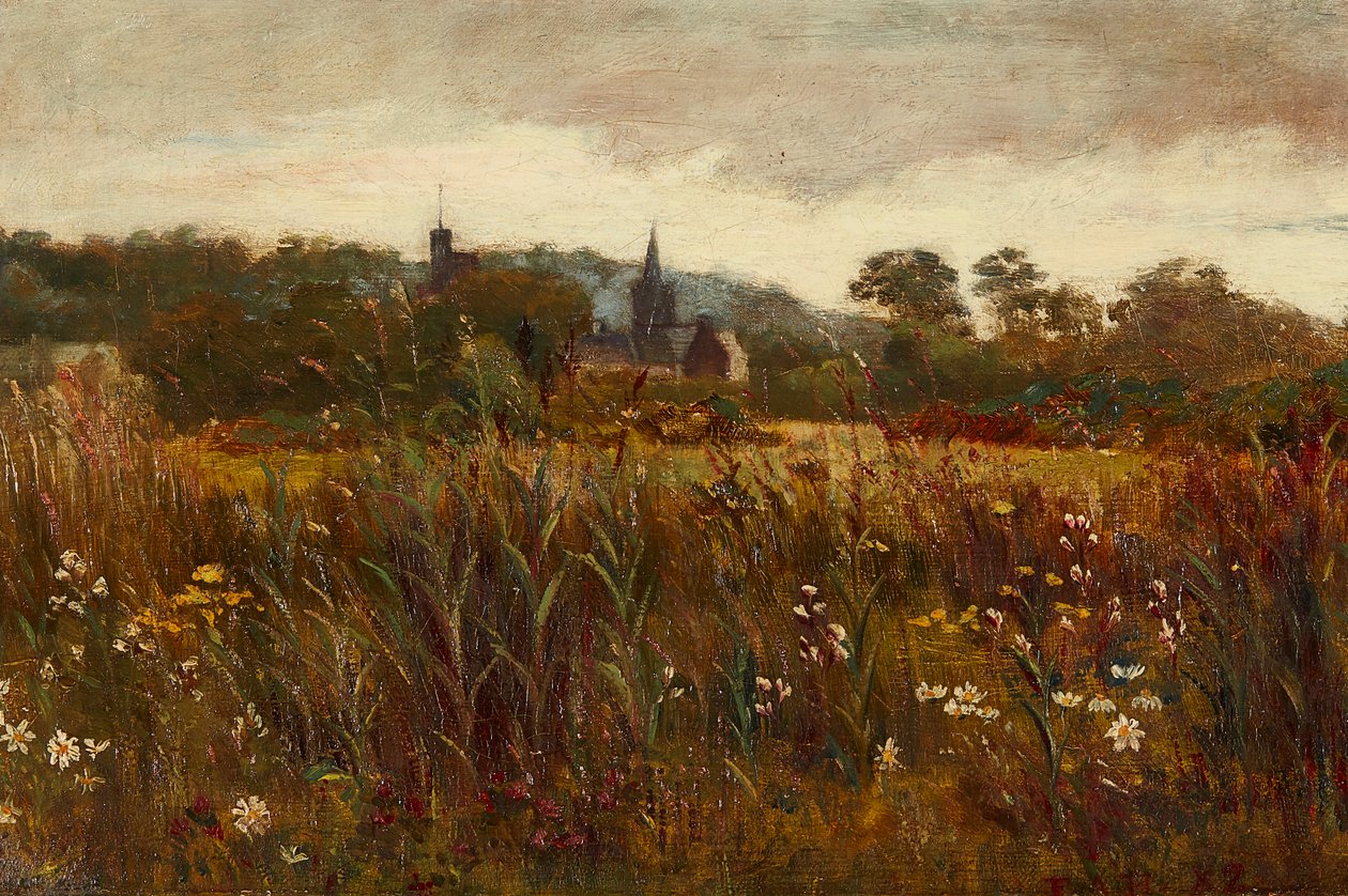 Spojrzenie Kirkcudbrighta (olej na płótnie) autorstwa Edward Atkinson Hornel