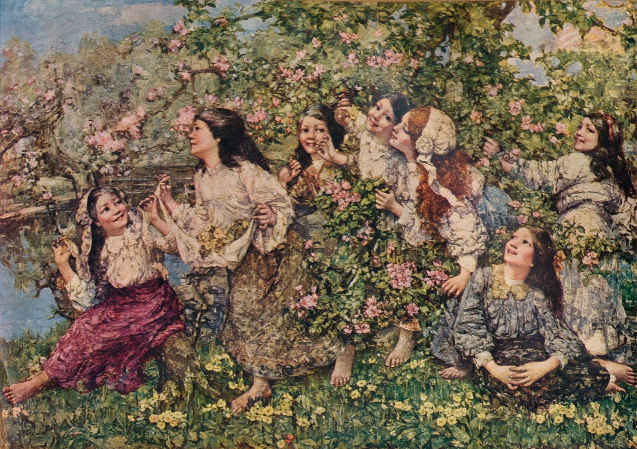 Runda Wiosenna, 1910 1935 autorstwa Edward Atkinson Hornel