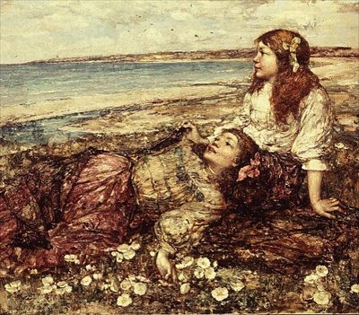 Brighouse Bay, niedaleko Kirkcudbright autorstwa Edward Atkinson Hornel