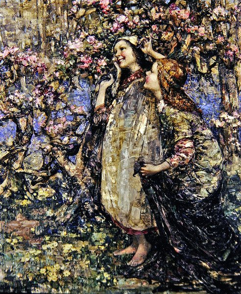 Wiosna autorstwa Edward Atkinson Hornel
