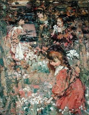 Przebudzenie wiosny autorstwa Edward Atkinson Hornel