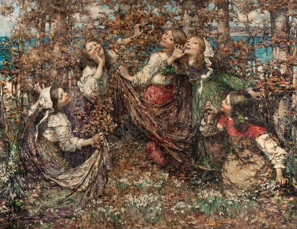 Przebudzenie Ziemi autorstwa Edward Atkinson Hornel