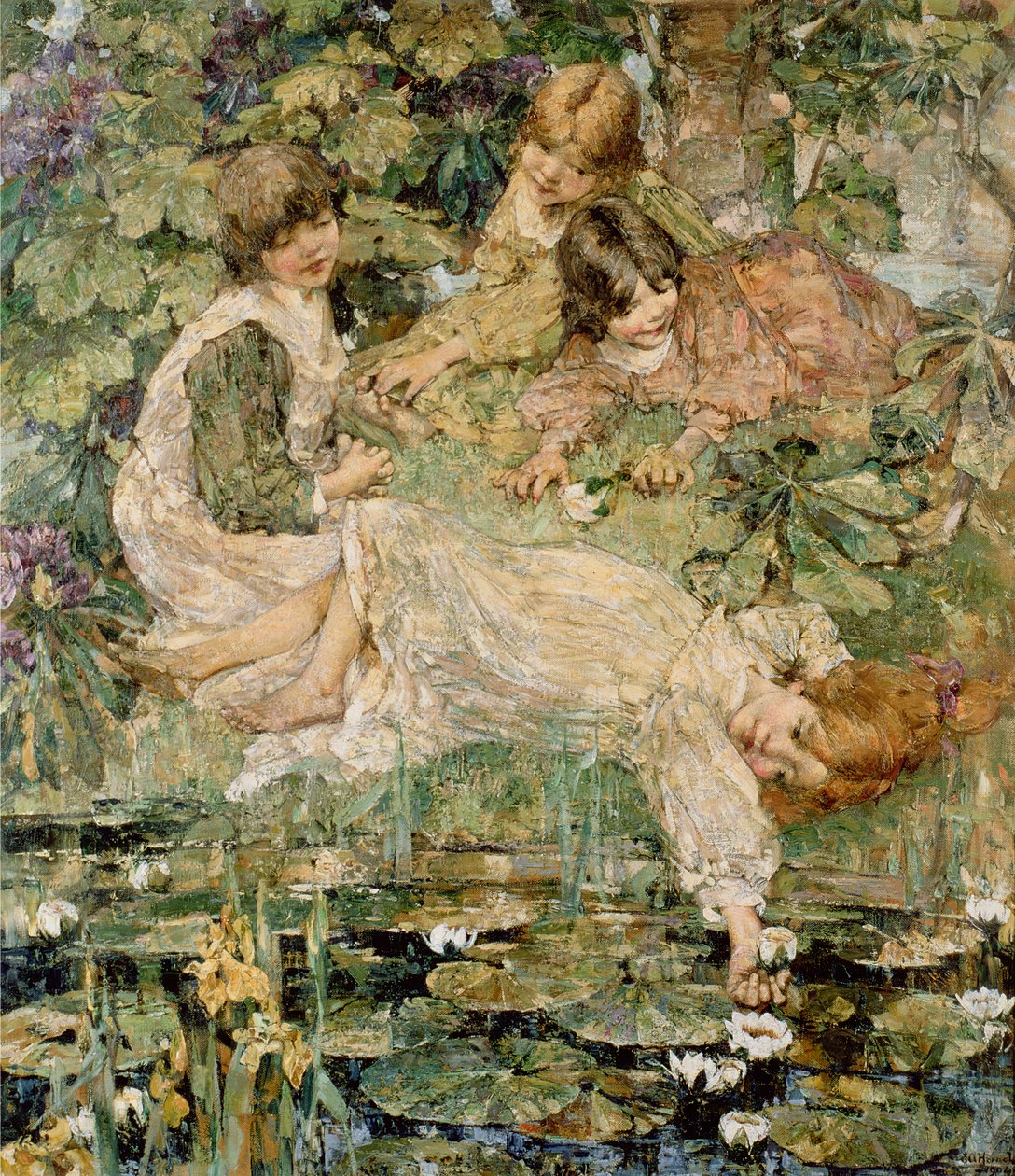 Basen autorstwa Edward Atkinson Hornel