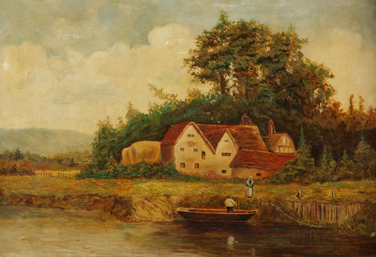 Młyn Worcestershire, 1897 autorstwa Edward Austin