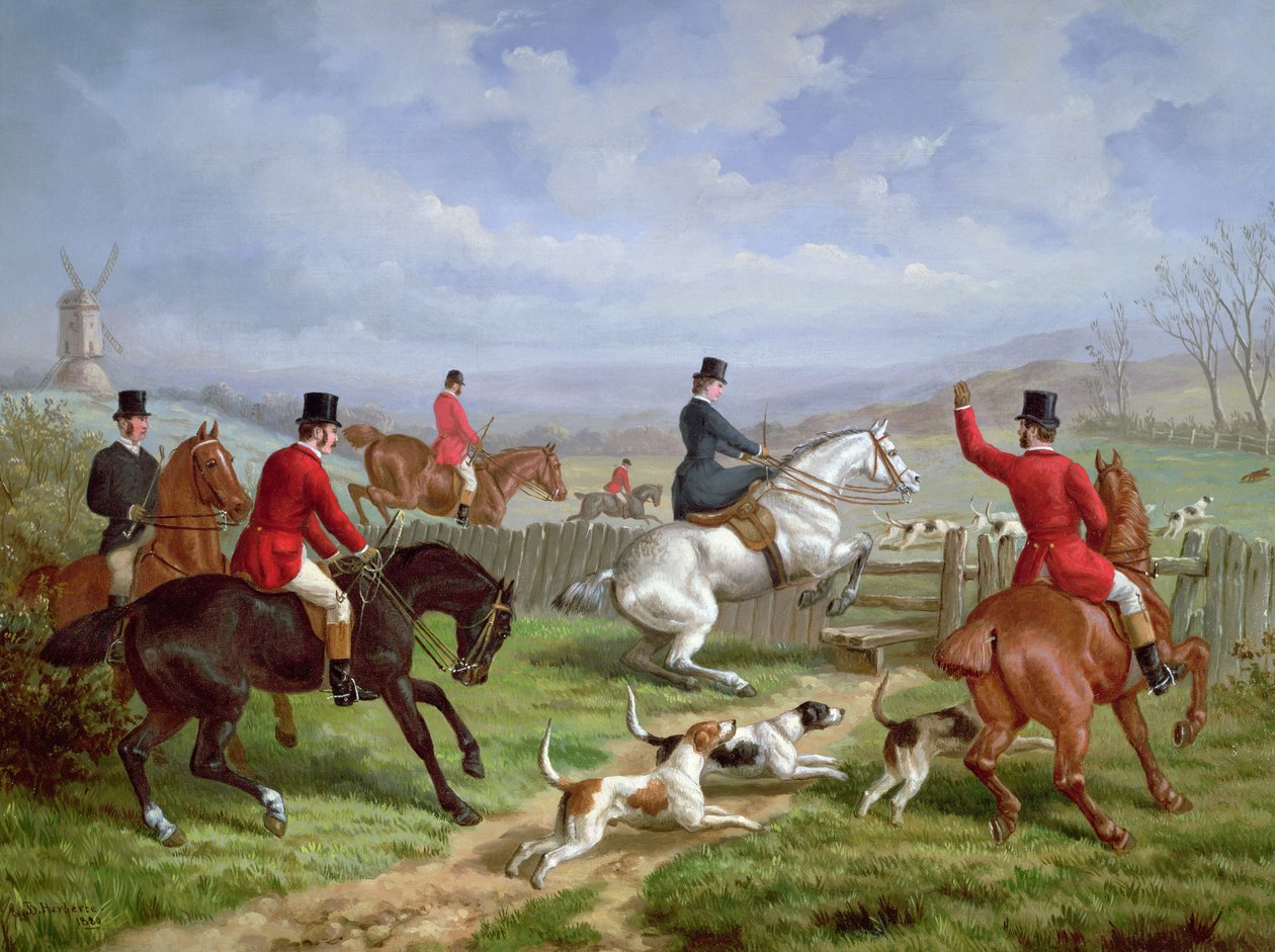 Przez płot autorstwa Edward Benjamin Herberte