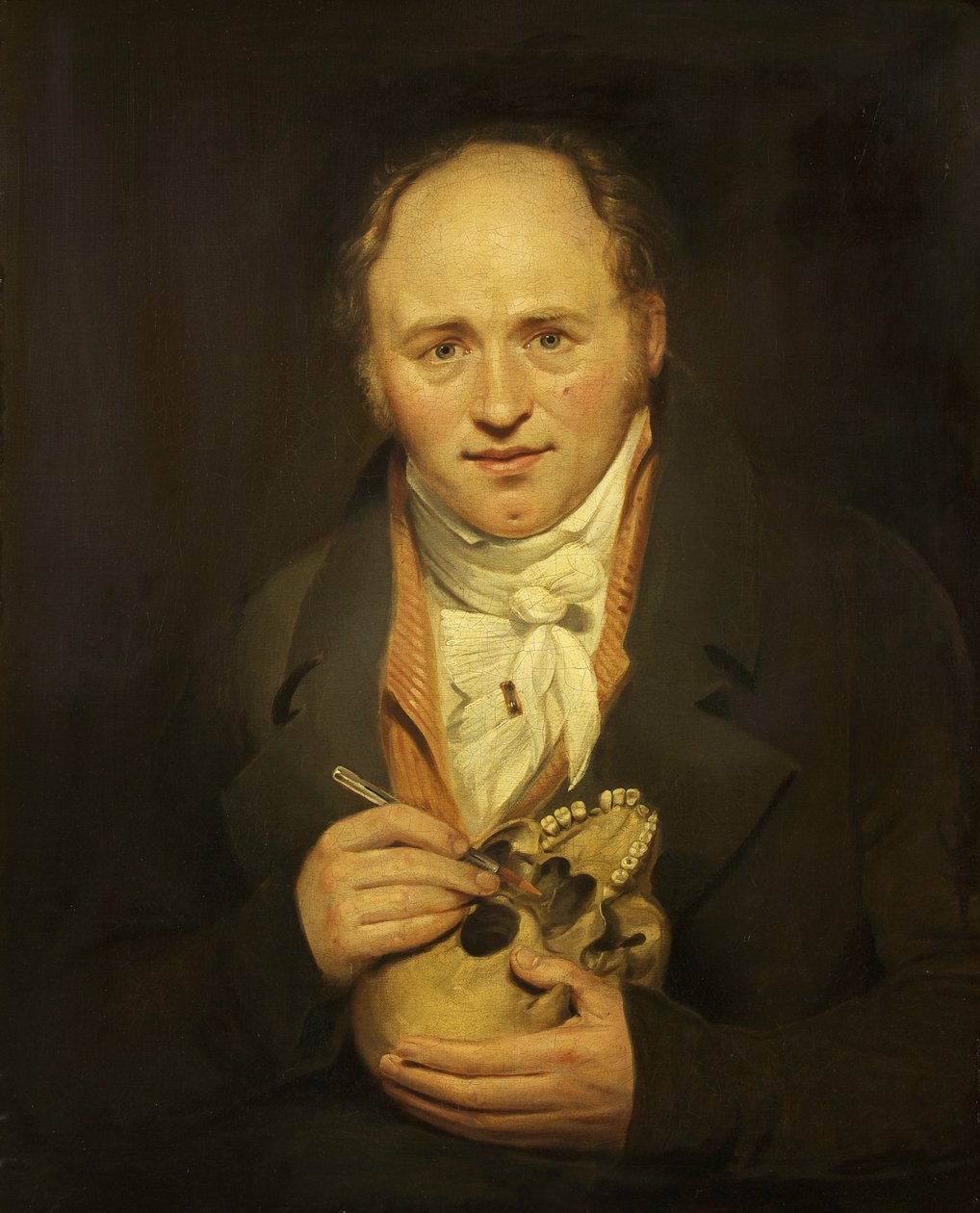 Portret dr Johna Kinga (olej na płótnie) autorstwa Edward Bird