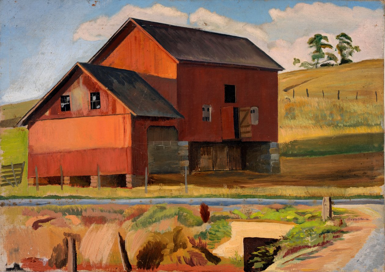 Farma Bluemont, ca. 1932-1937. autorstwa Edward Bruce