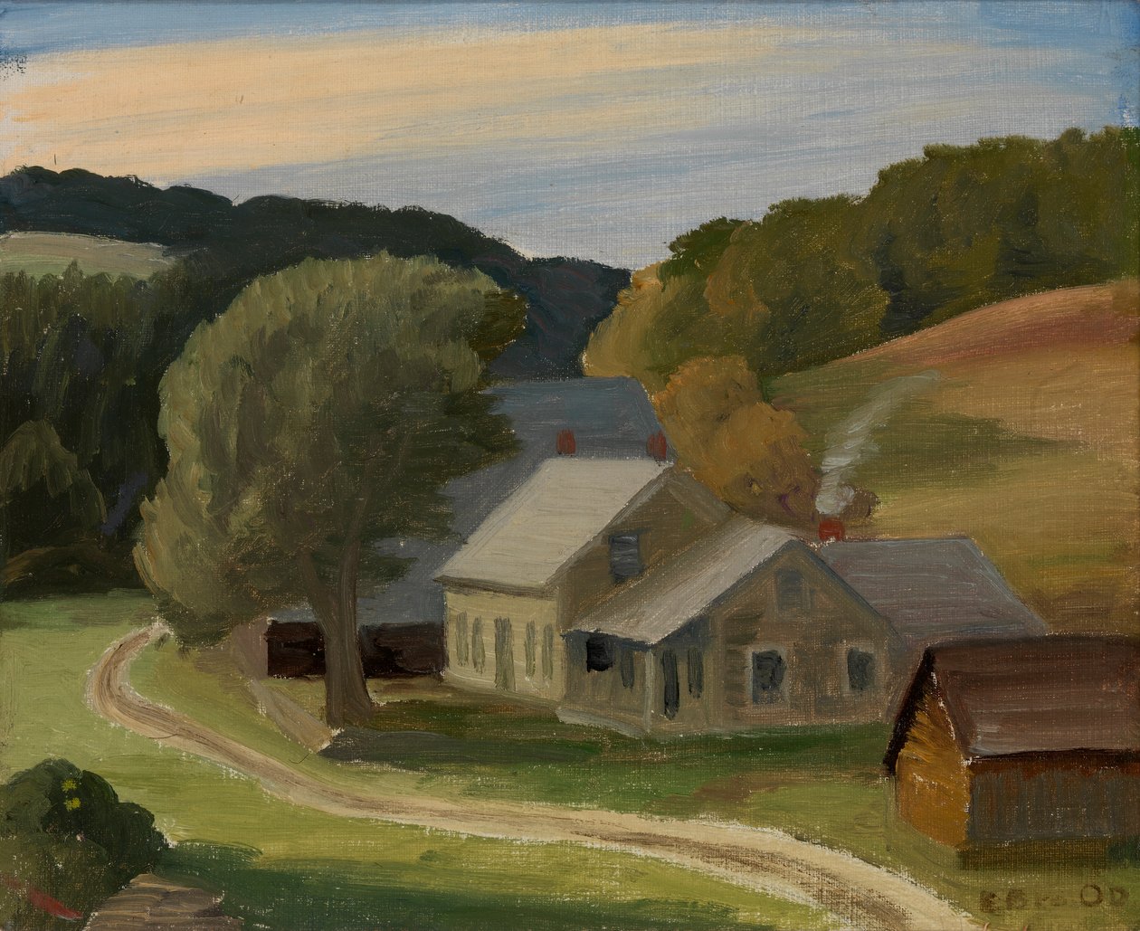 Krajobraz, ca. 1934. autorstwa Edward Bruce
