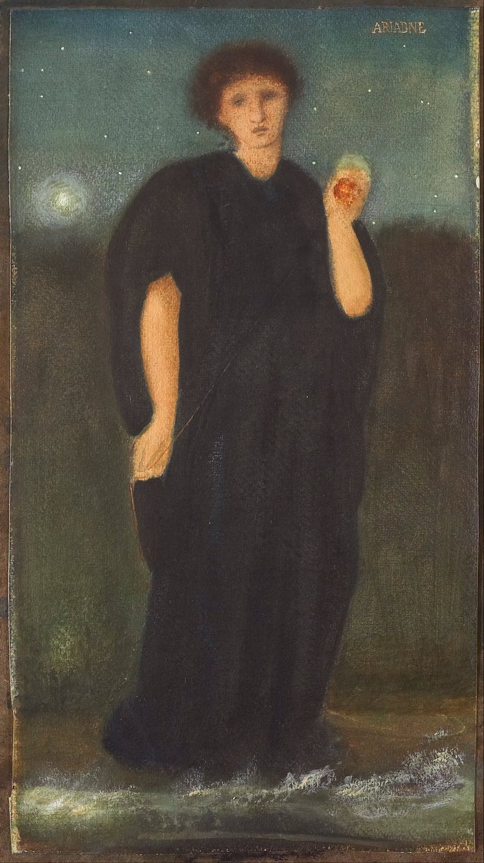 Ariadna autorstwa Edward Burne-Jones