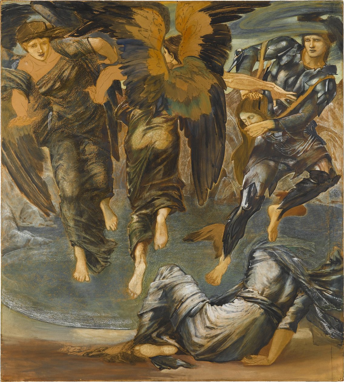 Śmierć Meduzy autorstwa Edward Burne-Jones