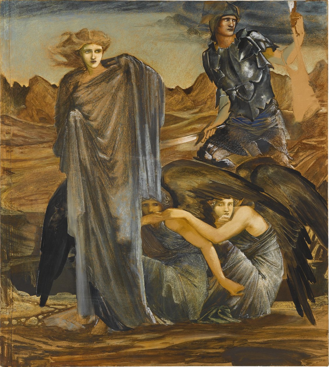Odkrycie „Meduzy” autorstwa Edward Burne-Jones