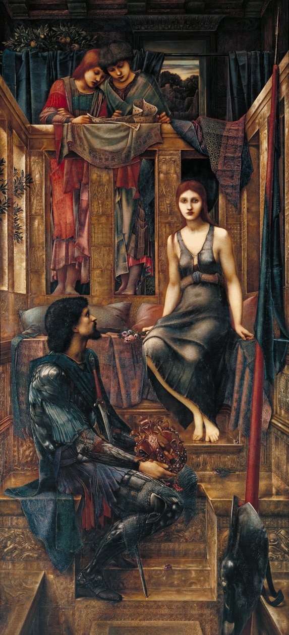 Król Cophetua i żebraczka autorstwa Edward Burne-Jones