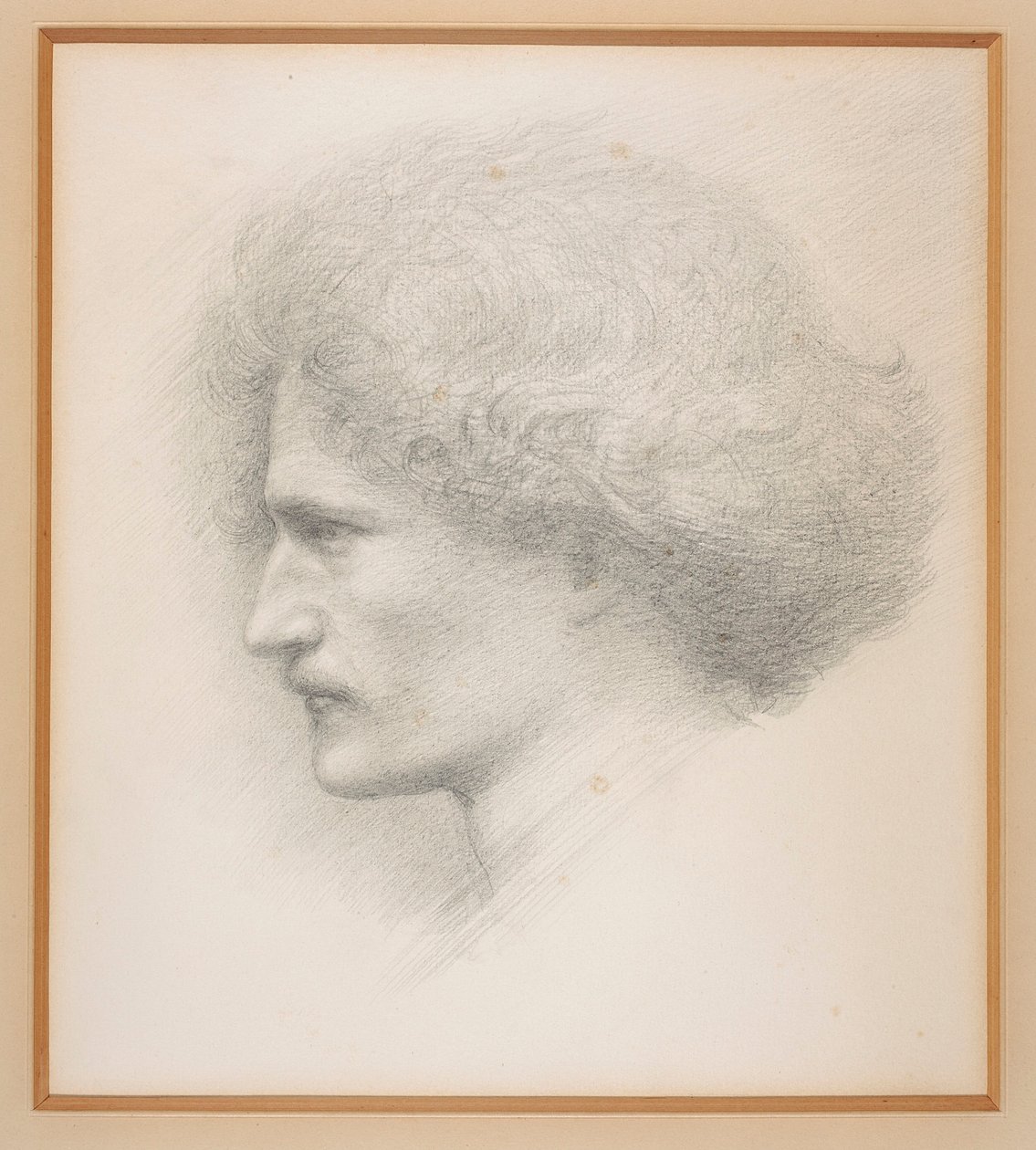 Portret Ignacego Jana Paderewskiego autorstwa Edward Burne-Jones