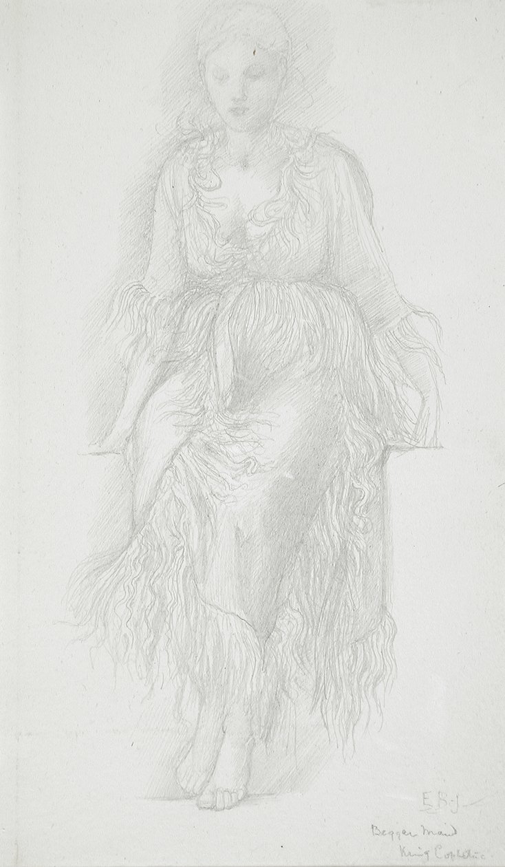Siedząca kobieta autorstwa Edward Burne-Jones