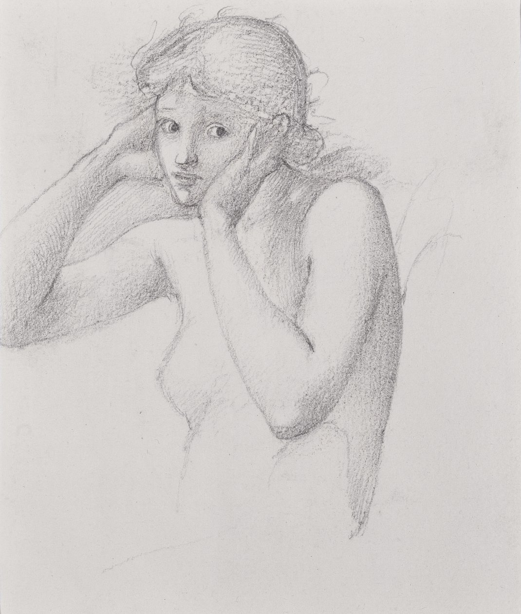 Wróżka Górska (patrz 452519 recto) autorstwa Edward Burne Jones