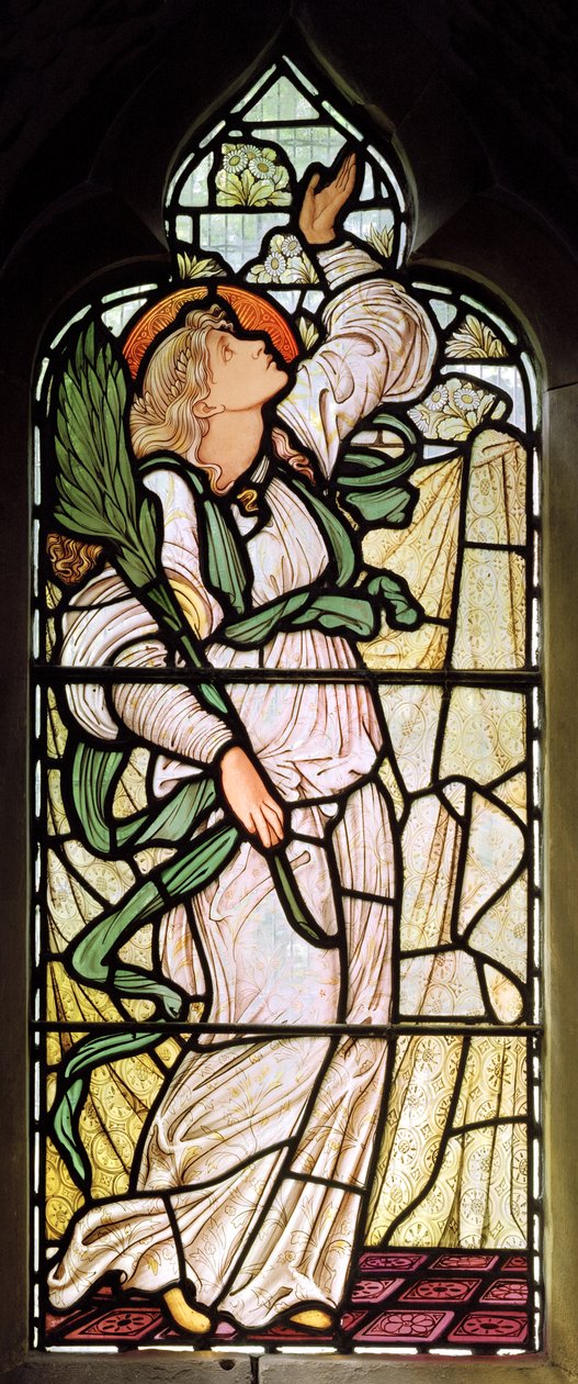 Nadzieja, 1883 autorstwa Edward Burne Jones
