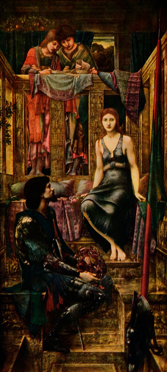 Król Cophetua i żebraczka, 1884, 1911 autorstwa Edward Burne Jones