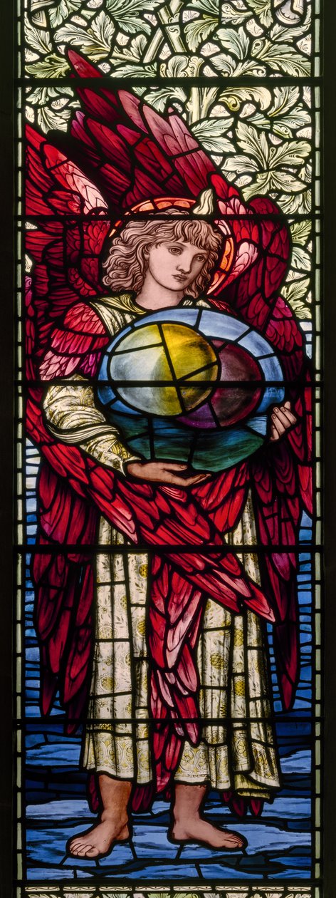 Oxford Harris Manchester College, Morris & Co., Edward Burne-Jones, Dni stworzenia, 1895 autorstwa Edward Burne Jones