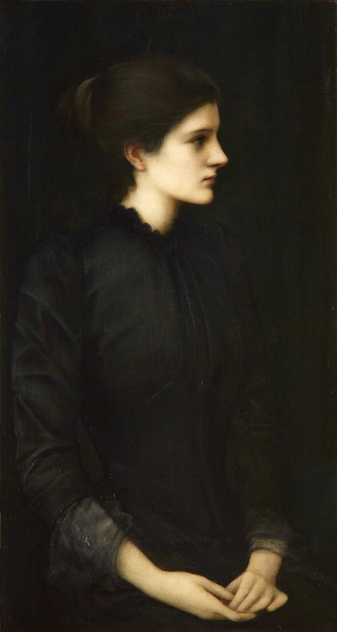 Portret Amy Gaskell, 1893. autorstwa Edward Burne Jones