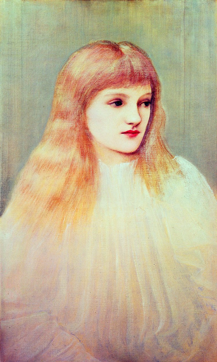 Portret Cecily Horner, 1895 autorstwa Edward Burne Jones