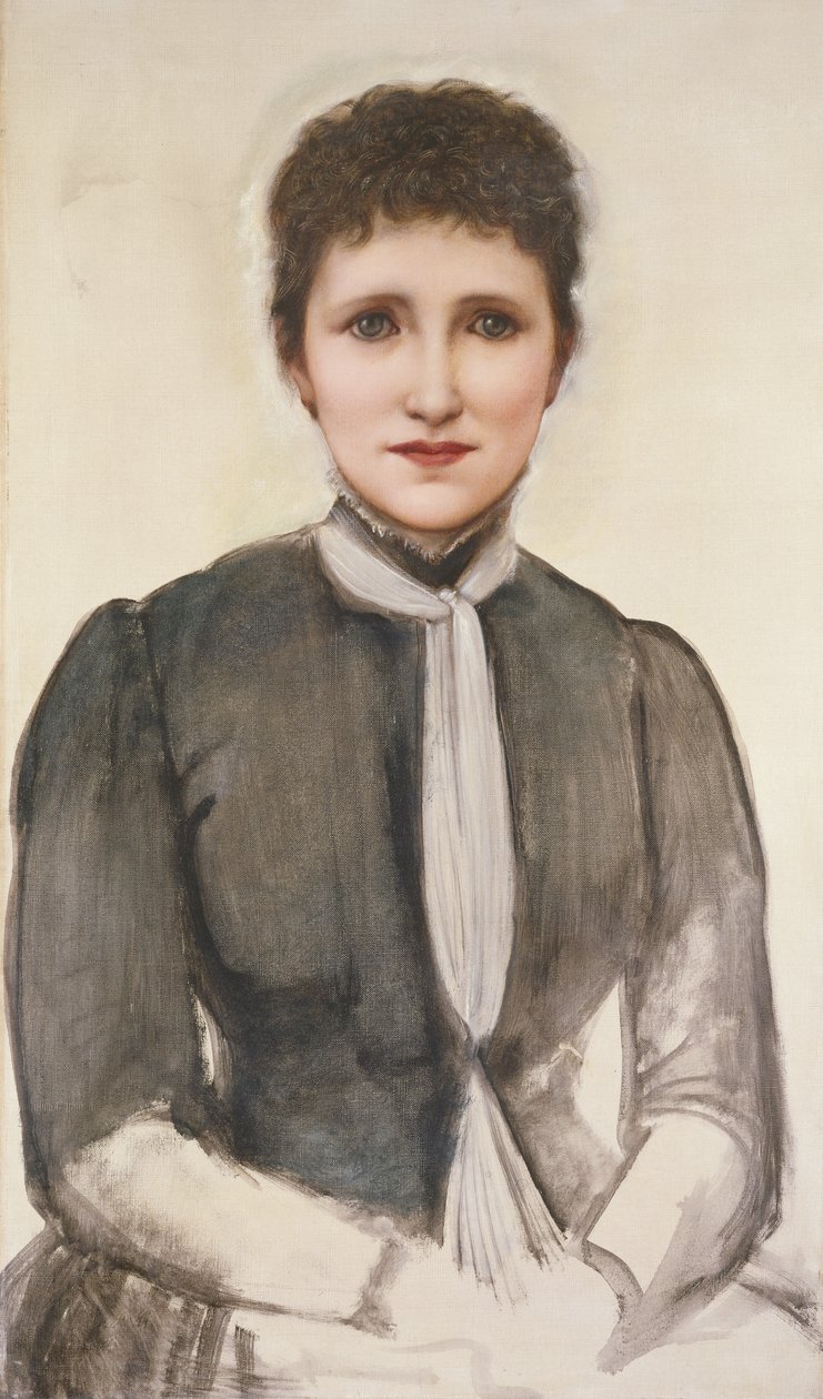 Portret Helen Mary Gaskell, 1893 autorstwa Edward Burne Jones