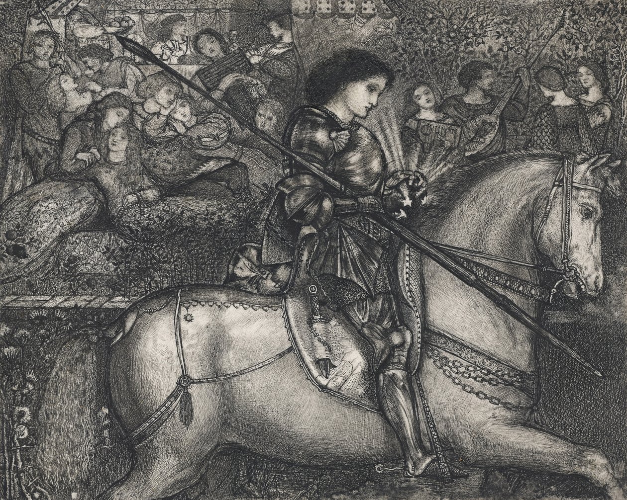 Sir Galahad autorstwa Edward Burne Jones