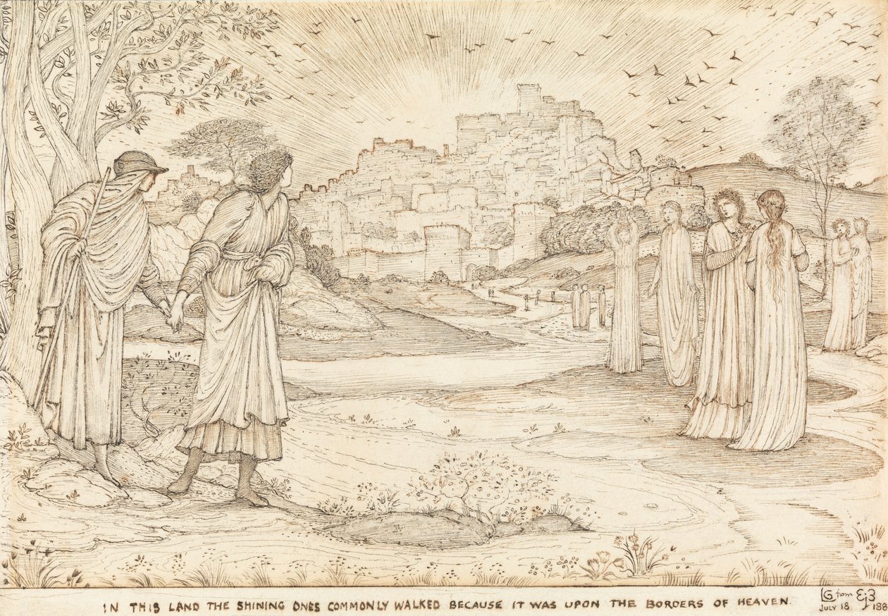 Kraina Beulah autorstwa Edward Burne Jones