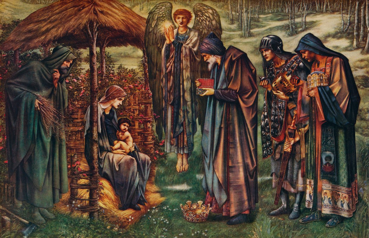 Gwiazda Betlejemska, 1887-1891, ok. 1940 autorstwa Edward Burne Jones