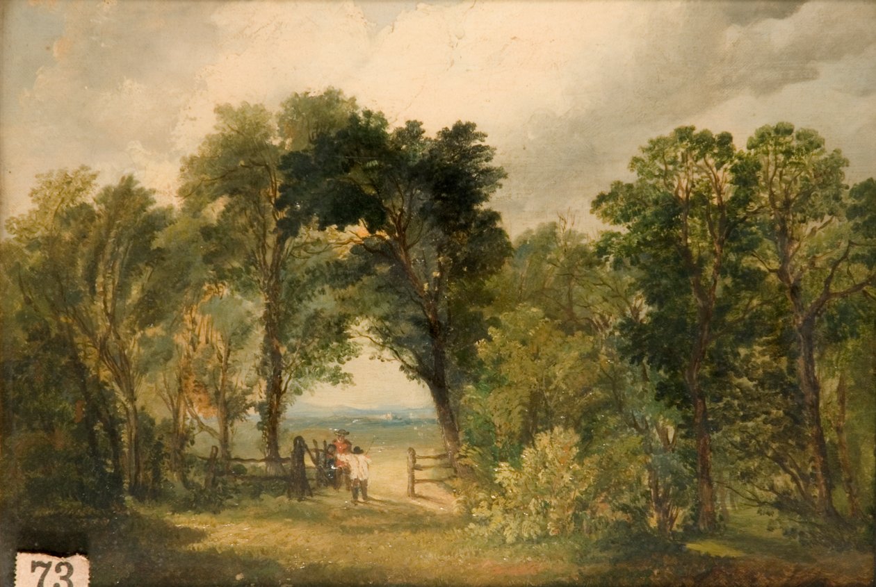 Leśna polana autorstwa Edward Calvert