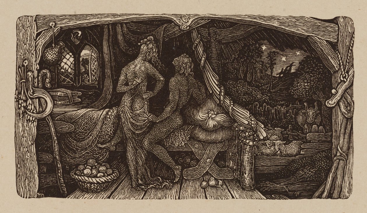 Sielanka pokojowa autorstwa Edward Calvert