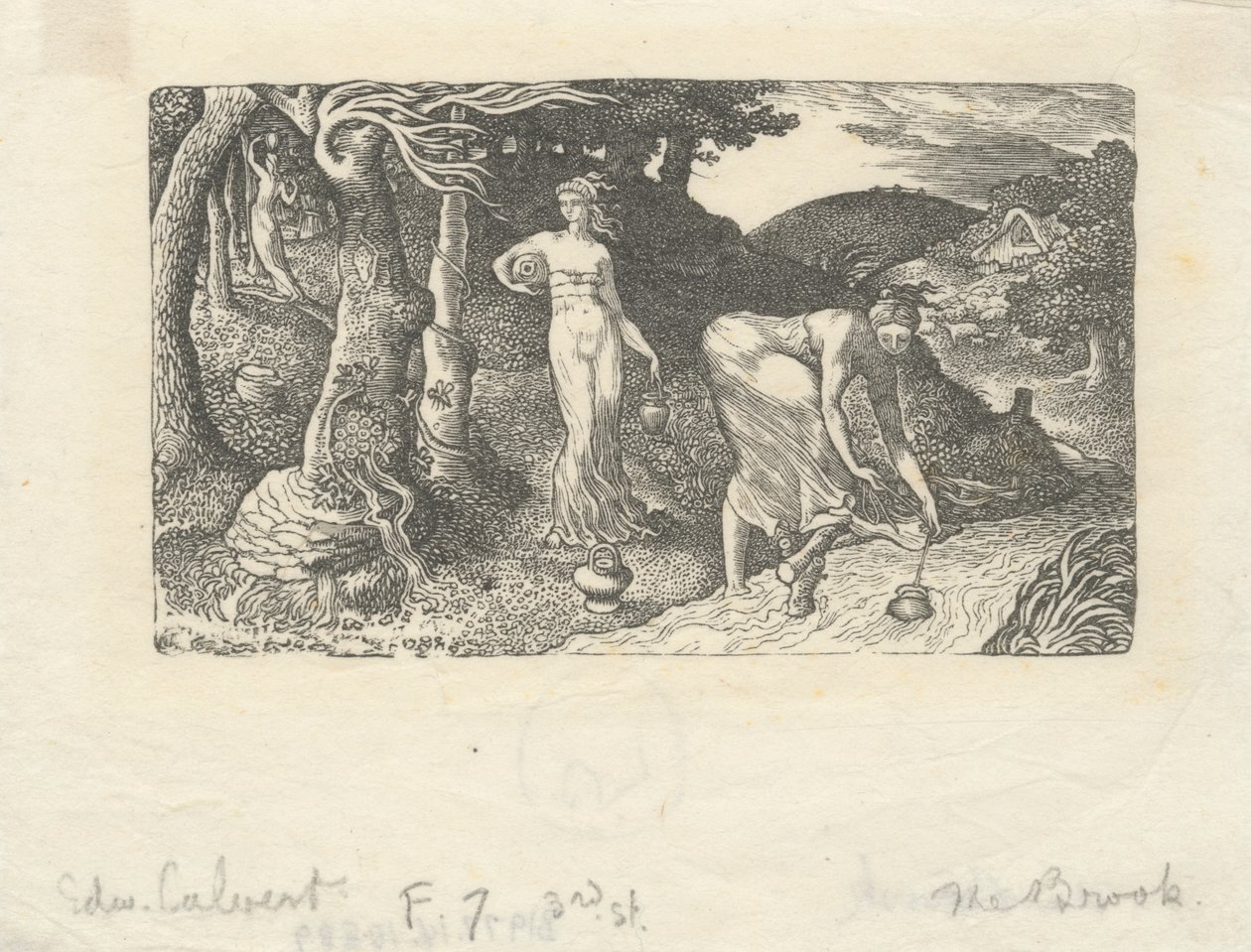 O Brookpolish autorstwa Edward Calvert