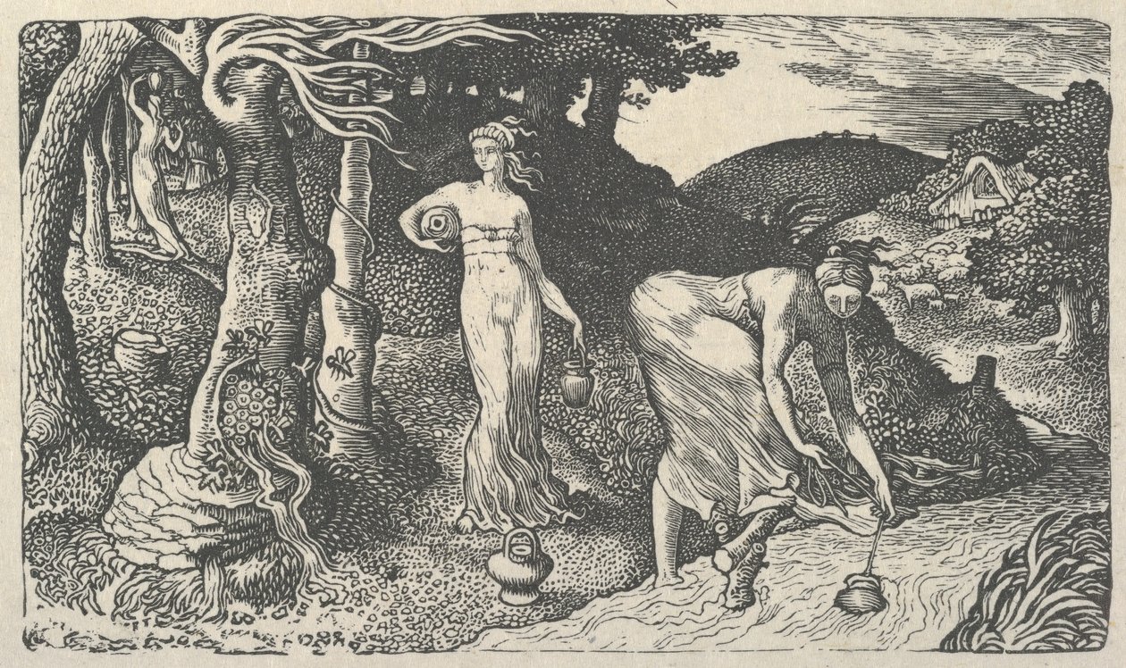 Potok, 1829. autorstwa Edward Calvert