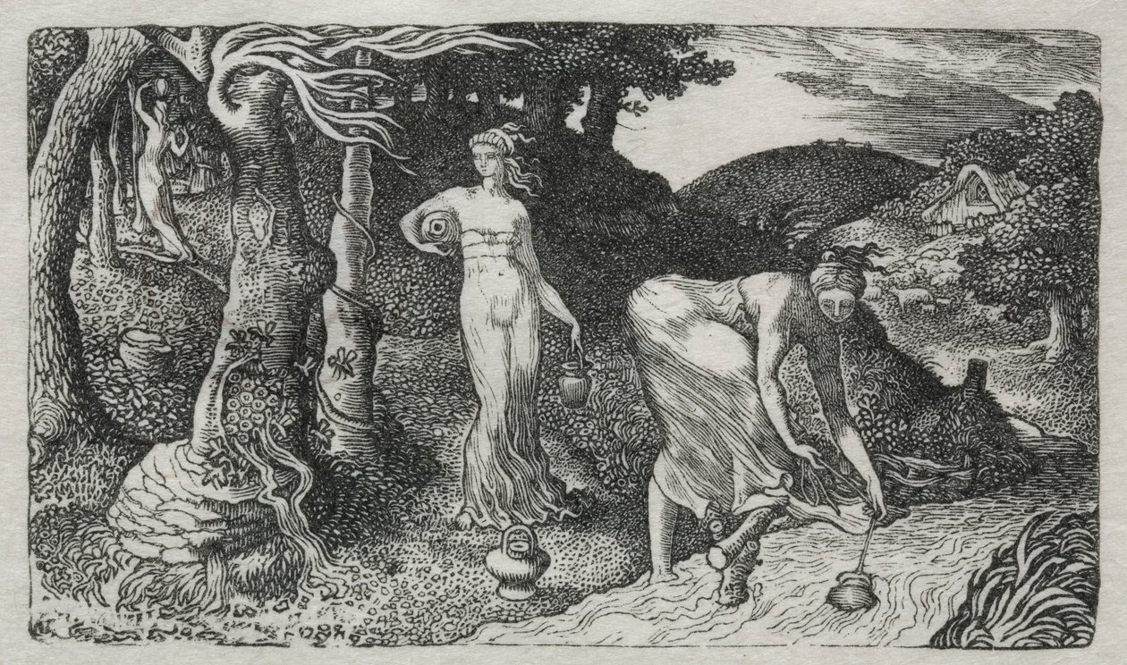 Potok, 1829. autorstwa Edward Calvert