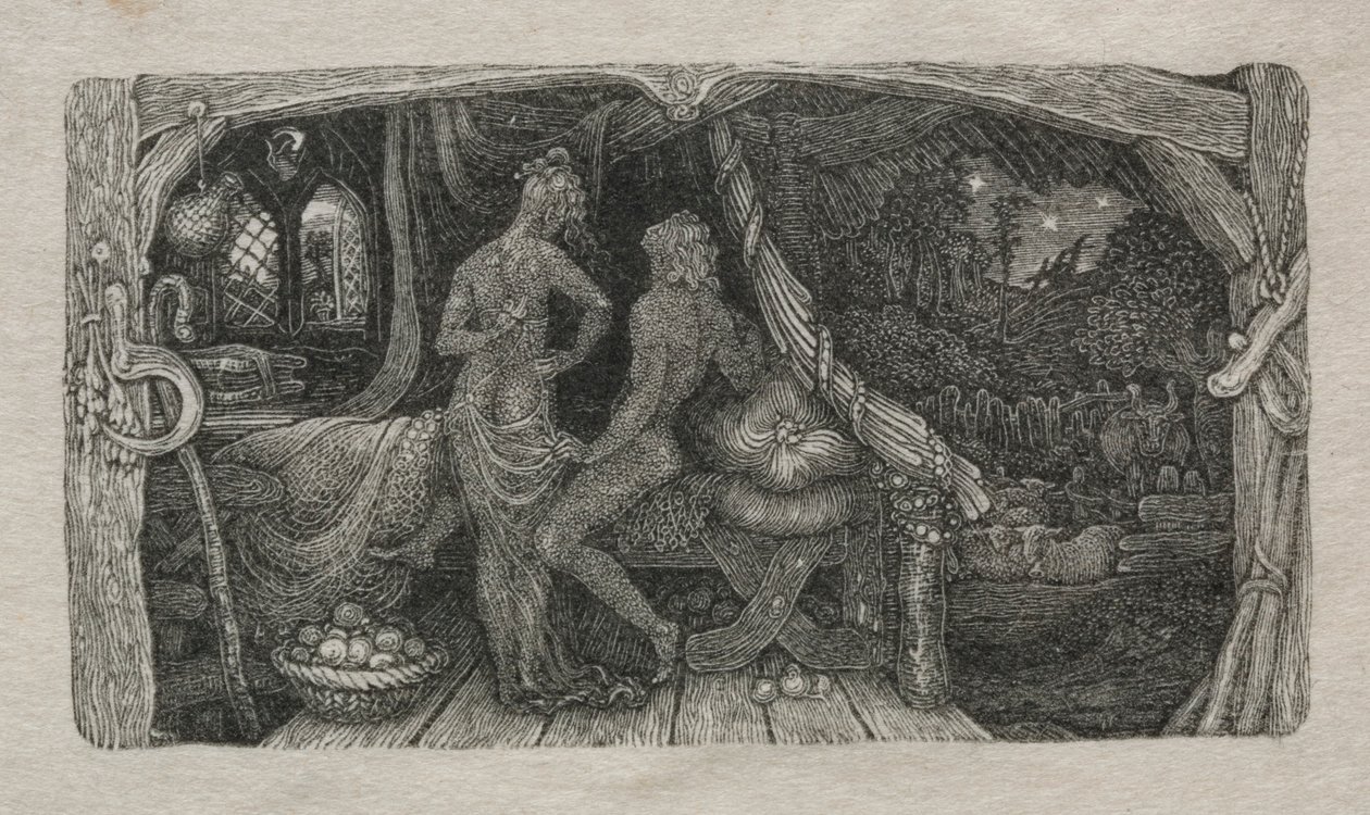 Komora-Idylla, 1829. autorstwa Edward Calvert