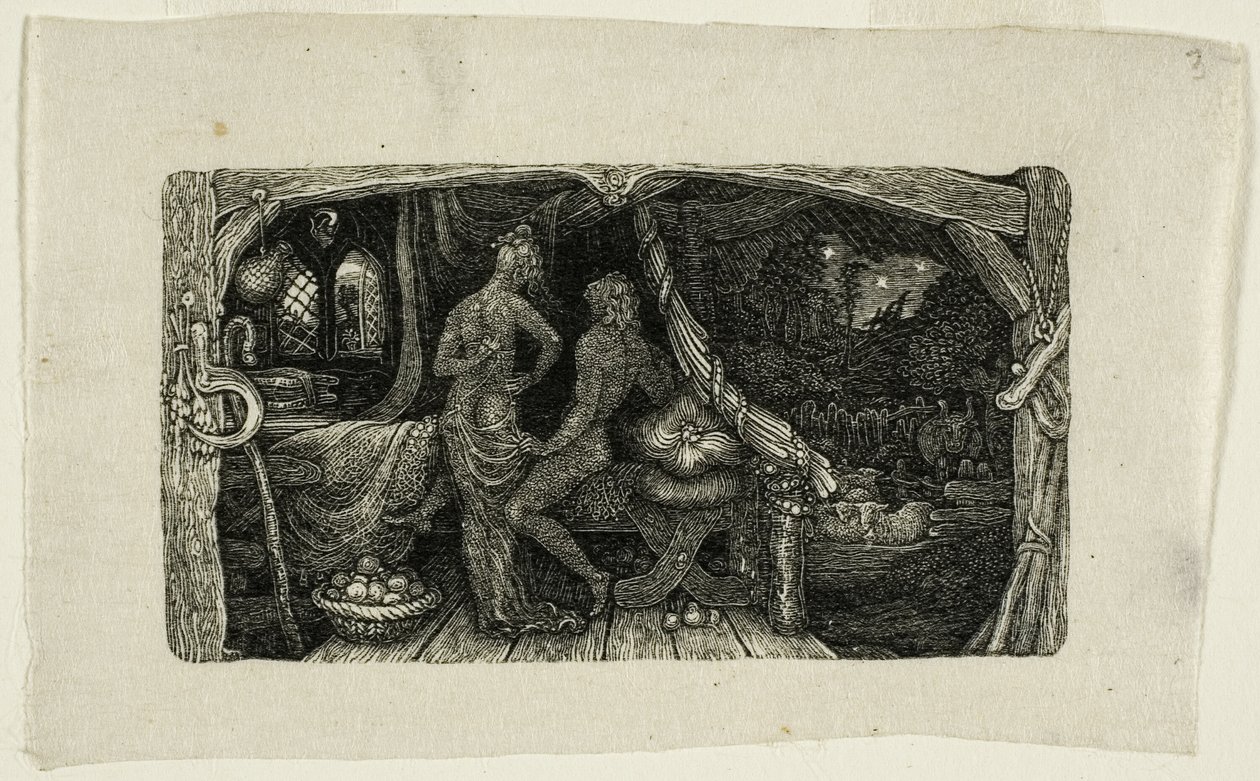Idylla Komnaty autorstwa Edward Calvert