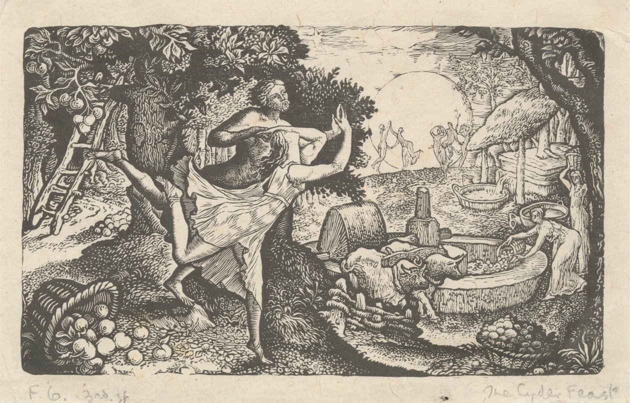 The Cyder Feastpolish autorstwa Edward Calvert