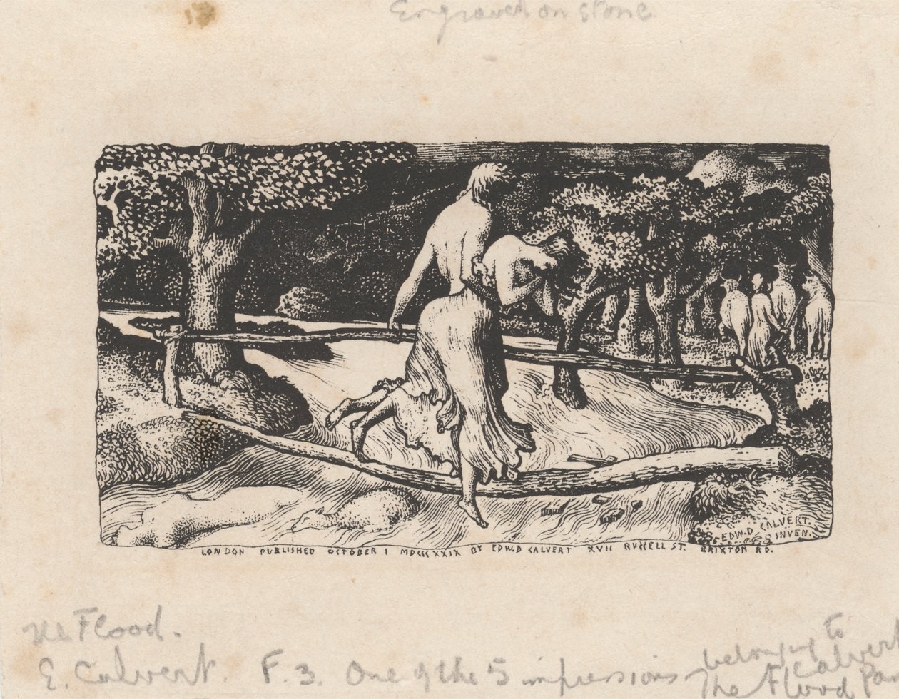 A inundação autorstwa Edward Calvert
