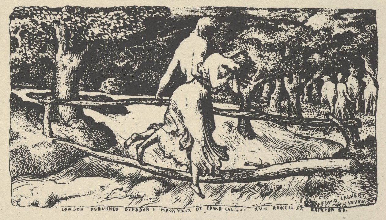 Potop, 1904. autorstwa Edward Calvert