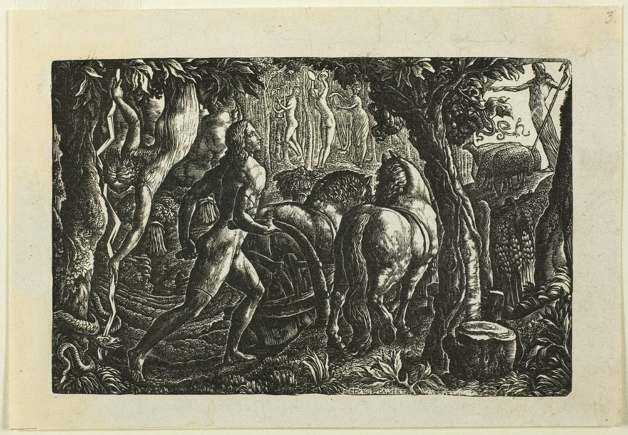 Oracz autorstwa Edward Calvert