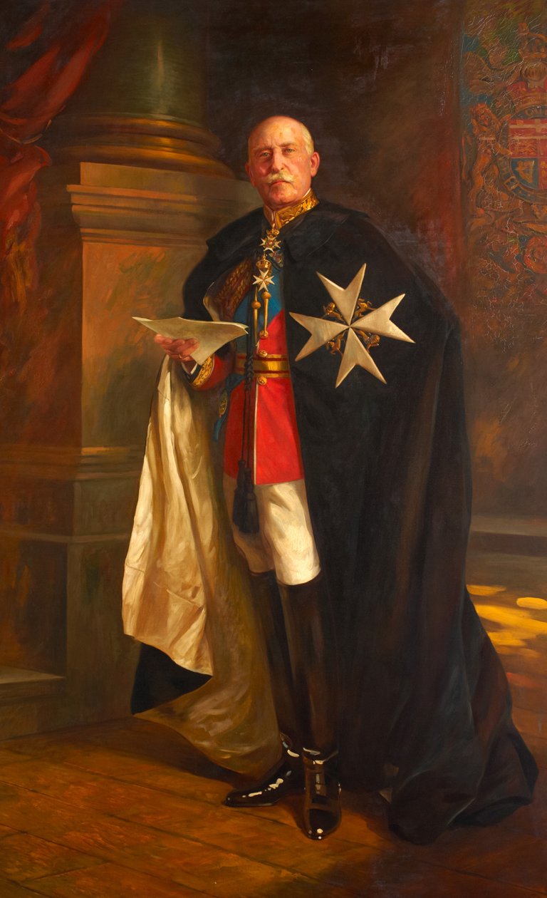 JKW Książę Connaught autorstwa Edward Caruana Dingli